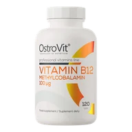 Witaminy i minerały - OstroVit Vitamin B12, methylcobalamin, 120 tabletek - miniaturka - grafika 1