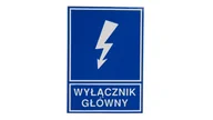 Tablice BHP - ERGOM Naklejka TZI 74*105S WYŁ.GŁ. - miniaturka - grafika 1