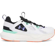 Sneakersy damskie - Sneakersy uniseks Under Armour UA Infinite MVMNT SE - białe - miniaturka - grafika 1