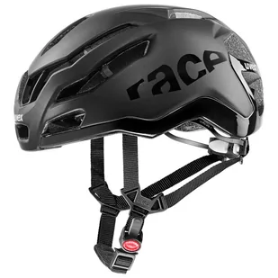 Uvex, Kask rowerowy, Race 9 41/0/969/07, czrany, rozmiar 15 - Kaski rowerowe - miniaturka - grafika 1