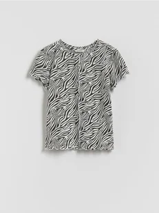 Reserved - Bluzka w zwierzęcy wzór - wielobarwny - Koszulki dla dziewczynek - miniaturka - grafika 1
