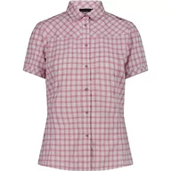 Koszule damskie - CMP Koszula damska, Biało-Fard-Antracyt, 42, Biały-różowy-antracyt, 36 - miniaturka - grafika 1