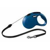 Smycze dla psów - Haas F1 Team  Tatrapet Smycz Automatyczna Flexi Classic 5M 20Kg Niebieska - miniaturka - grafika 1