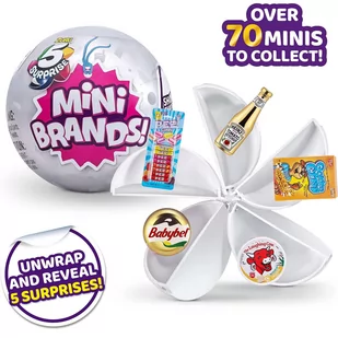 Zuru, 5 Surprise, Mini Brands, Kula - Małe Produkty Spożywcze - Figurki dla dzieci - miniaturka - grafika 1