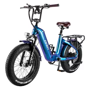 FAFREES F20 Master E-bike 20*4.0 inch Air Tire 500W Rear Drive 25km/h Max Speed 48V 22.5Ah Battery 140-160km Range -Blue - Rowery - miniaturka - grafika 2