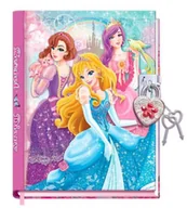 Notesy i bloczki - pamiętnik na kłódkę princess - miniaturka - grafika 1