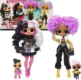 MGA L.O.L. Surprise OMG Winter Disco 2 pack- Dollie &amp; 24K DJ - Lalki dla dziewczynek - miniaturka - grafika 1