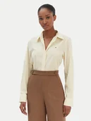 Koszule damskie - Tommy Hilfiger Koszula Ess WW0WW47169 Żółty Regular Fit - miniaturka - grafika 1