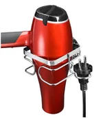 Wieszaki łazienkowe - Wenko Uchwyt na suszarkę do włosów TURBOFIX mocowanie bez wiercenia stal nierdzewna 8291500 - miniaturka - grafika 1