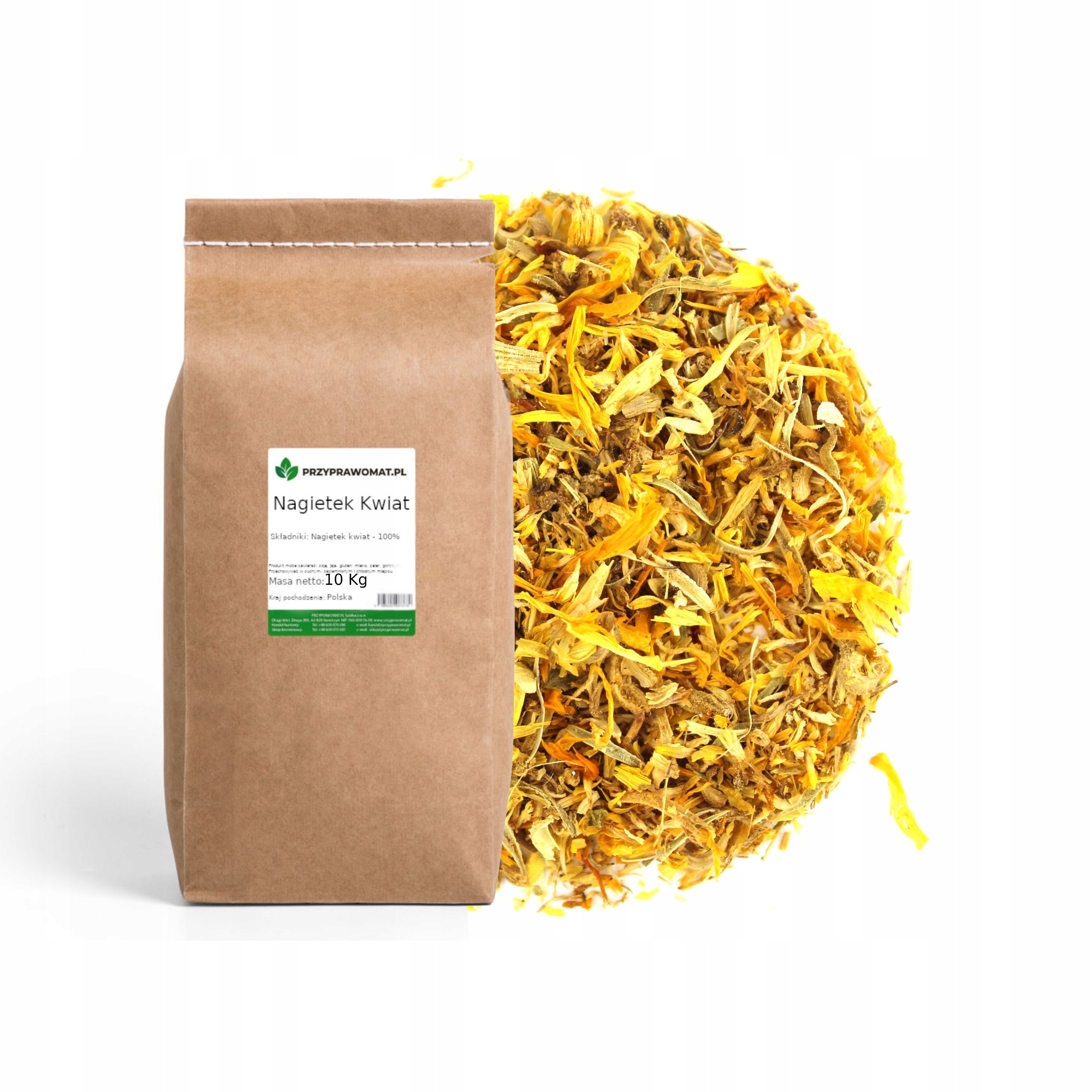 Nagietek Kwiat 10 Kg