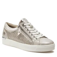 Sneakersy damskie - Sneakersy Xti 142490 Srebrny - miniaturka - grafika 1