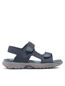 Buty dla chłopców - Timberland Sandały Moss Jump 2 Strap Sandal TB0A66RSL791 Granatowy - miniaturka - grafika 1