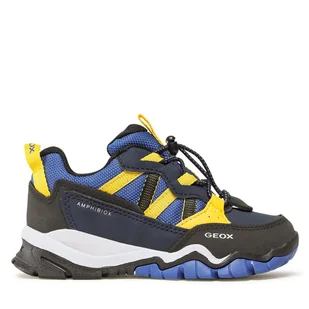 Sneakersy Geox J Montrack B.B Abx B J26HBB 0FUCE C0335 S Granatowy - Buty dla chłopców - miniaturka - grafika 1