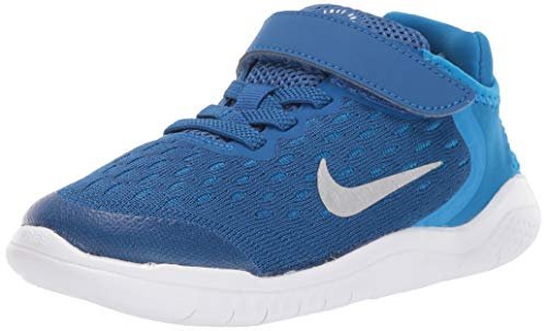 Nike Unisex dziecięce buty do biegania Free Run 2018 Natural Running, niebieski - Niebieski Team Royal White Pht 401-34 EU