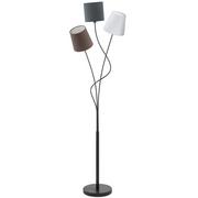 Lampy stojące - Eglo Lampa podłogowa Maronda trzy tekstylne klosze - miniaturka - grafika 1