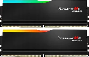 G.Skill Ripjaws M5 Neo RGB, DDR5, 64 GB, 6000MHz, CL36 F5-6000J3636F32GX2-RM5NRK - Pamięci RAM - miniaturka - grafika 1