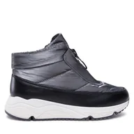 Buty dla dziewczynek - Trzewiki DeeZee CS5860-03 Szary - miniaturka - grafika 1