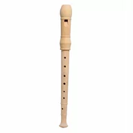 Instrumenty muzyczne dla dzieci - Flet prosty dla dzieci, drewniany szkolny, Midex - miniaturka - grafika 1