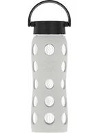 Sztućce dla dzieci - lifefactory Bidon "Classic Cap" w kolorze szarym - 650 ml - miniaturka - grafika 1