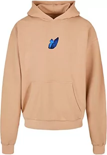 Mister Tee Le Papillon Heavy Oversize męska bluza z kapturem, beżowy (Unionbei), XL - Bluzy męskie - miniaturka - grafika 1