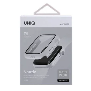 UNIQ etui Nautic Apple Watch Series 4/5/6/SE 44mm biały/white - Etui i futerały do telefonów - miniaturka - grafika 8