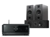 Kino domowe - Yamaha RX-V4A (czarny) + Diva 3 + 7 (czarny) - miniaturka - grafika 1