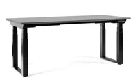 Biurka - Biurko Q-Form - Stelaż i Blat - 180x80 cm - YZ-13 - Antracyt - miniaturka - grafika 1