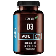 Witaminy i minerały dla sportowców - Sport Definition ESSENCE D3 2000 IU 180tabs - miniaturka - grafika 1