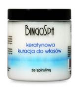 Maski do włosów - BingoSpa Maska do włosów ze spiruliną i keratyną - Hair Mask With Keratin And Spirulina Maska do włosów ze spiruliną i keratyną - Hair Mask With Keratin And Spirulina - miniaturka - grafika 1