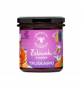 Żelowocki z miodem Truskawki - Konfitury, marmolady, powidła - miniaturka - grafika 1