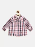 Bluzki dla niemowląt - Chicco Chicco Koszula dziecięca z długim rękawem Koszula dla chłopców, Wielokolorowe., 9 miesięcy - miniaturka - grafika 1