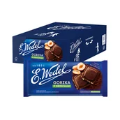 Czekolada - 20 x Czekolada Gorzka z orzechami 90 g E.Wedel - miniaturka - grafika 1