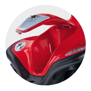 BIG Bobby Car Next 2.0 Czerwony Światła LED - Jeździki dla dzieci - miniaturka - grafika 11