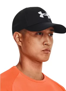 Czapka Under Armour z daszkiem BLITZING ADJ męska czarna - Czapki damskie - miniaturka - grafika 3