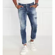 Spodnie męskie - Dsquared2 Jeansy Skater Jean | Slim Fit - miniaturka - grafika 1