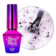 Utwardzacze do paznokci - MollyLac, Top Blingbling Wonderlust No Wipe, Bez Przemywania, 10g - miniaturka - grafika 1