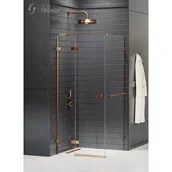 Kabiny prysznicowe - New Trendy EXK-3613 KABINA AVEXA COOPER KWADRATOWA L 90x90x200 CZYSTE 6mm ACTIVE SHIELD - miniaturka - grafika 1