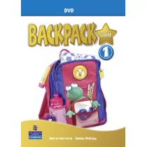 Pearson Backpack Gold 1 DVD OOP Diane Pinkley, Mario Herrera - Pozostałe języki obce - miniaturka - grafika 1