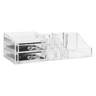 Kosmetyczki, organizery i kuferki - 5five Simple Smart Organizer na kosmetyki i biżuterię SELENA 2 szufladki 30 x 15 cm B0776K722Y - miniaturka - grafika 1