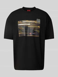 T-shirt z nadrukiem z motywem model ‘Daveley’ - Koszulki męskie - miniaturka - grafika 1