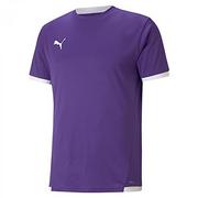 Koszulki męskie - PUMA PUMA Koszulka męska Teamliga Jersey Prism Violet-Puma White L 704917 - miniaturka - grafika 1