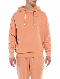 Replay Męska bluza z kapturem M6158, 267 RED, M, 267 czerwony, M - Bluzy męskie - miniaturka - grafika 1