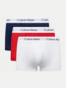 Majtki męskie - Calvin Klein Underwear Komplet 3 par bokserek 0000U2664G Kolorowy Regular Fit - miniaturka - grafika 1