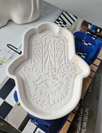 Świeczniki - Podkładka Hamsa marble - miniaturka - grafika 1