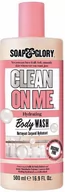 Kosmetyki do kąpieli - Żel pod prysznic Soap &amp; Glory Clean On Me Creamy Clarifying Shower Gel 500 ml (5045098964549) - miniaturka - grafika 1