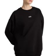 Bluzy sportowe damskie - Bluza Vans Flying V VN0A7RMBBLK1 - czarna - miniaturka - grafika 1