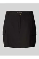 Spódnice - Spódnica mini z mieszanki lnu i wiskozy model MALFY - Only - miniaturka - grafika 1