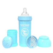 Shakery i bidony sportowe - Vital Innovations bidon Twist Shake Anti-kolka, 260 ML  niebieski (78256) - miniaturka - grafika 1