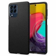 Etui i futerały do telefonów - Spigen Etui Liquid Air do Samsung Galaxy M53 5G Matte Black ACS04344 - miniaturka - grafika 1