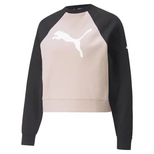 Bluza damska Puma MODERN SPORTS CREW różowa  84982201-XS - Bluzy damskie - miniaturka - grafika 1